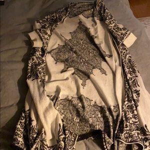 Anthropologie throw/ cover